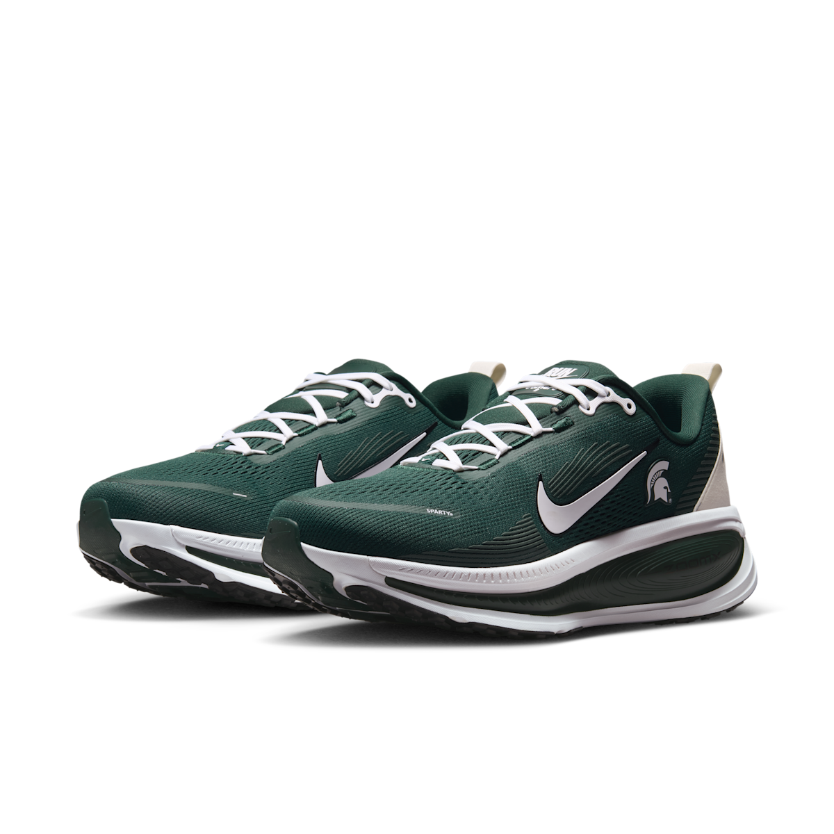 Men's College Vomero 18 (Michigan State) Road Running Shoes