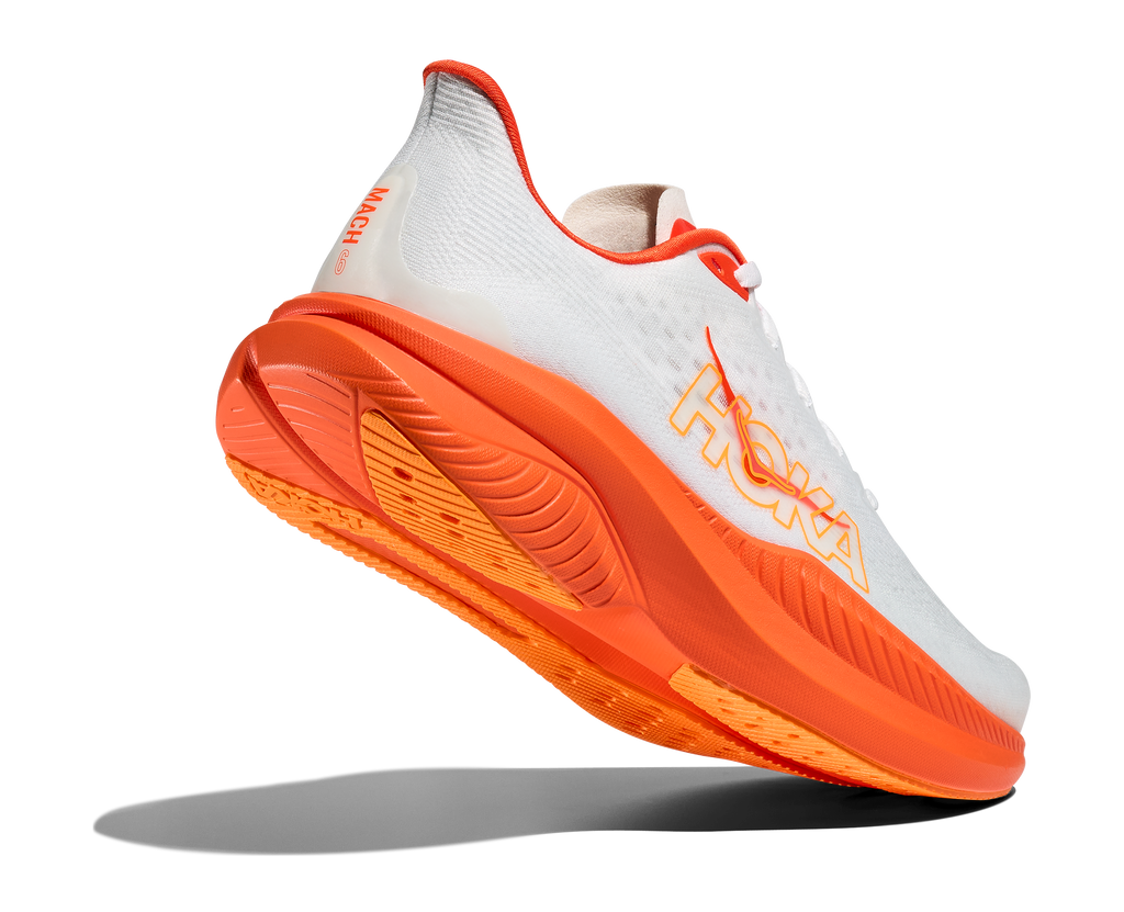 HOKA Women's Mach 6 - FROST / LAVA