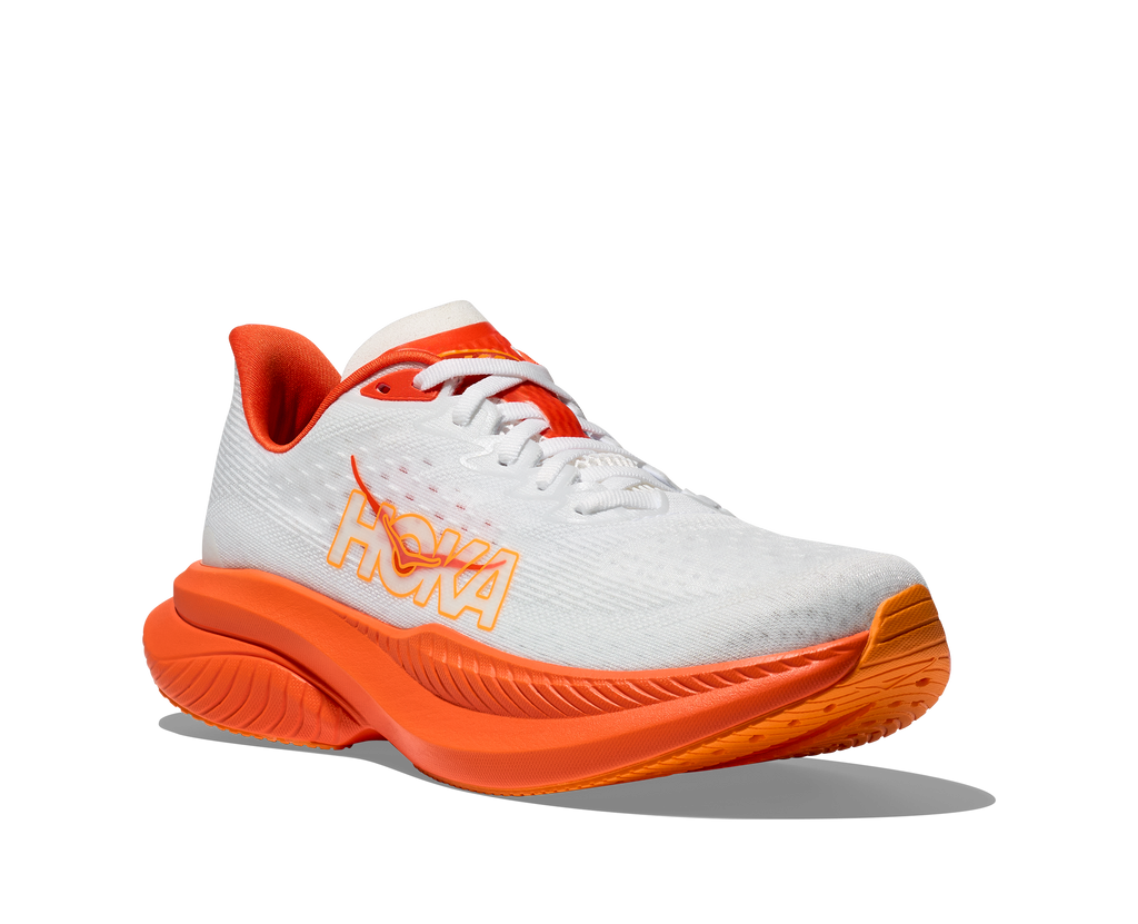 HOKA Women's Mach 6 - FROST / LAVA