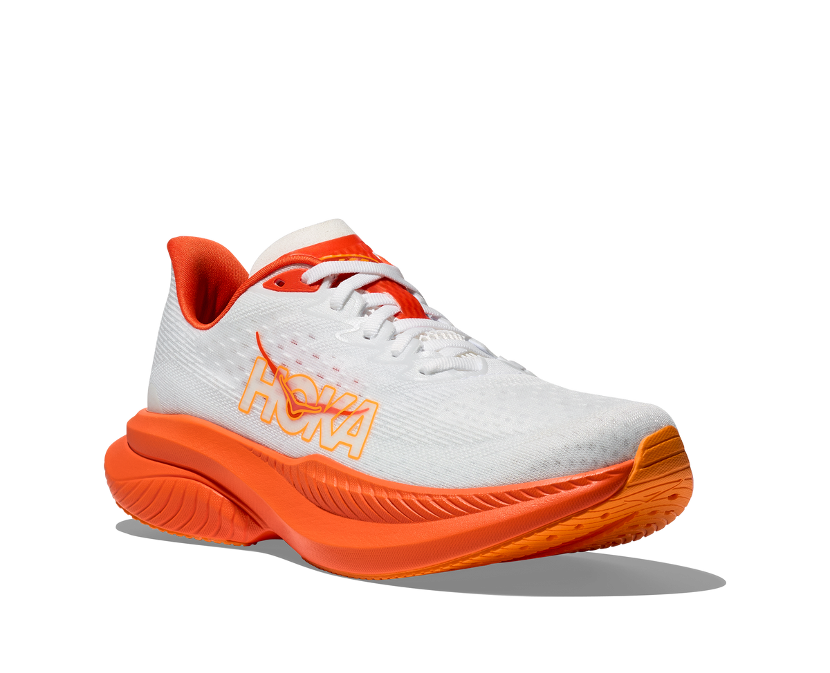 HOKA Women's Mach 6 - FROST / LAVA