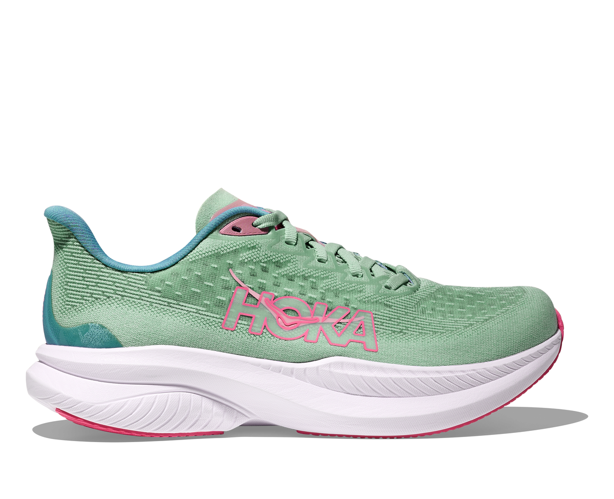 HOKA Women's Mach 6 - JADEITE / ALPINE BLUE
