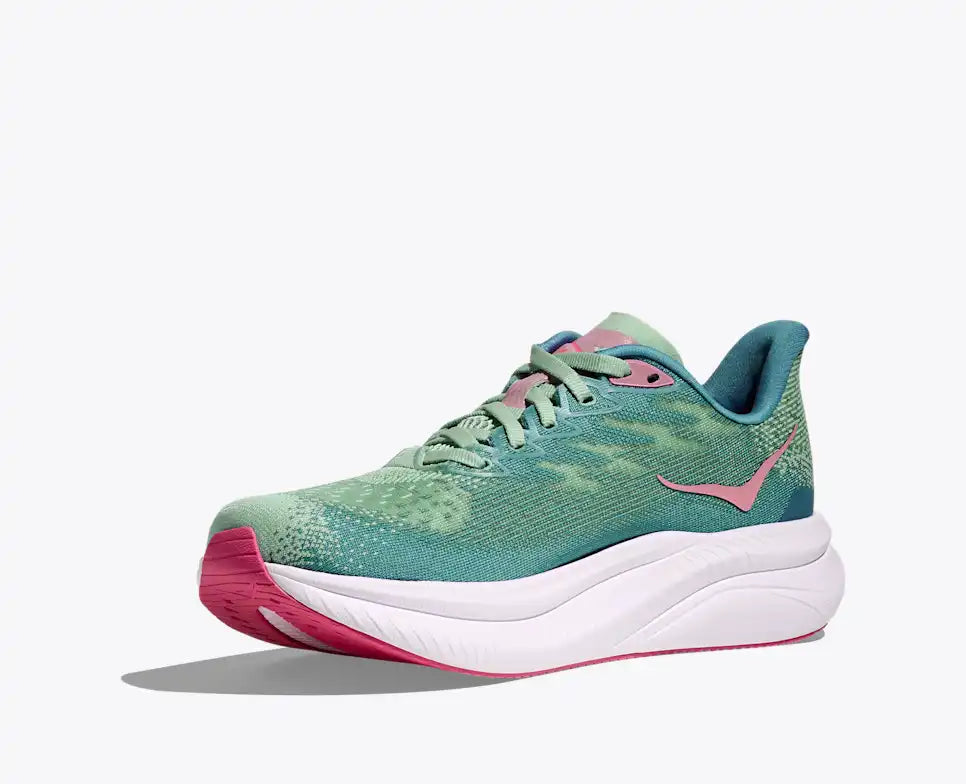 HOKA Women's Mach 6 - JADEITE / ALPINE BLUE (Wide)