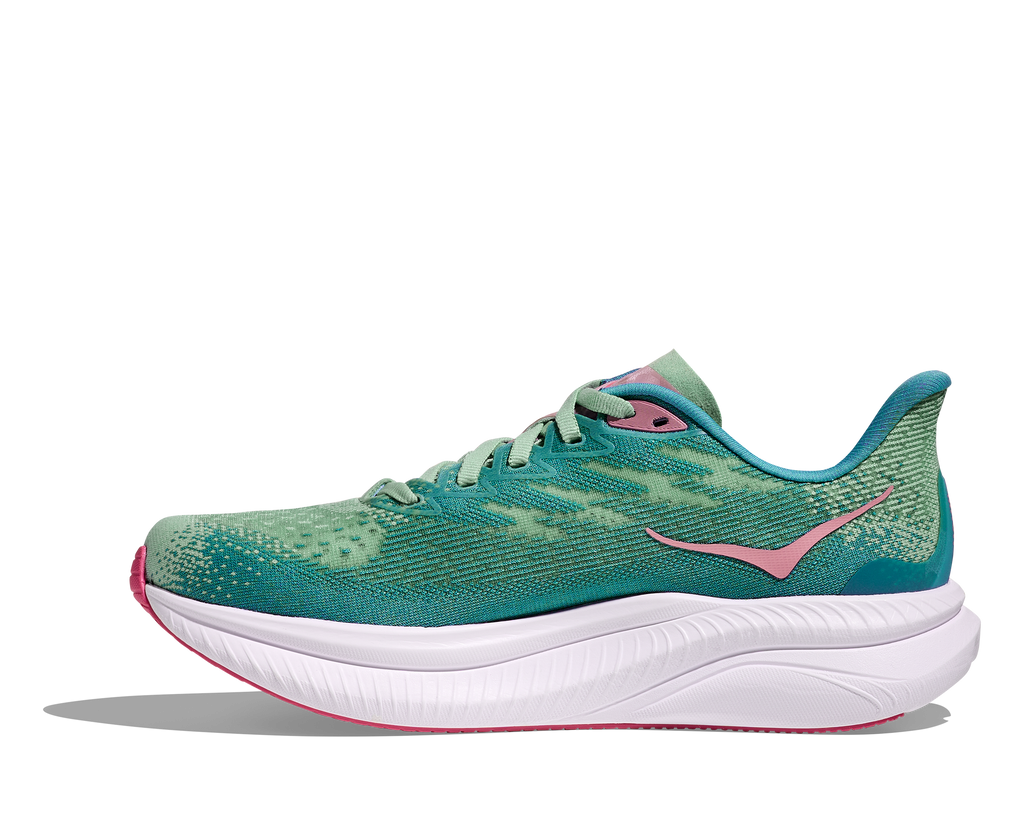 HOKA Women's Mach 6 - JADEITE / ALPINE BLUE