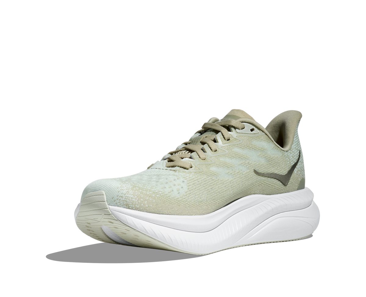 HOKA Women's Mach 6 - OYSTER MUSHROOM / TRUFFLE SALT