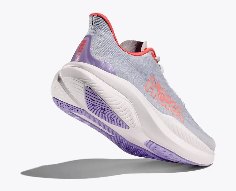 HOKA Women's Mach 6 - PALE DUSK / GULL (Wide)