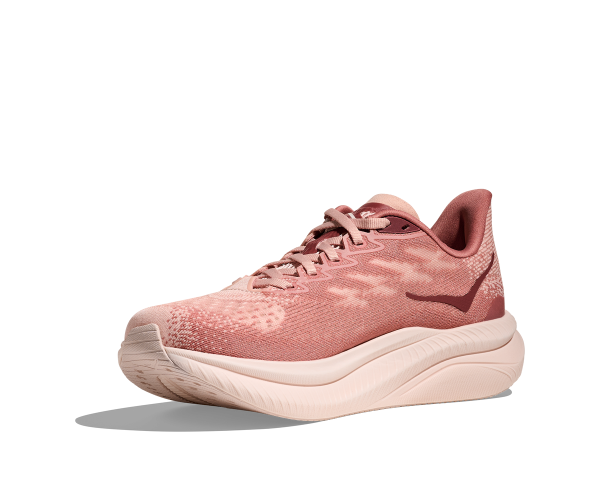 HOKA Women's Mach 6 - ROSE LATTE / BLUSH