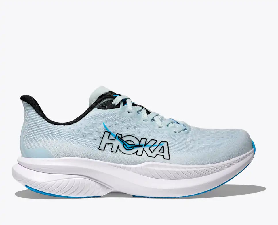 HOKA Women's Mach 6 - TUNDRA BLUE / RAINDROP (Wide)