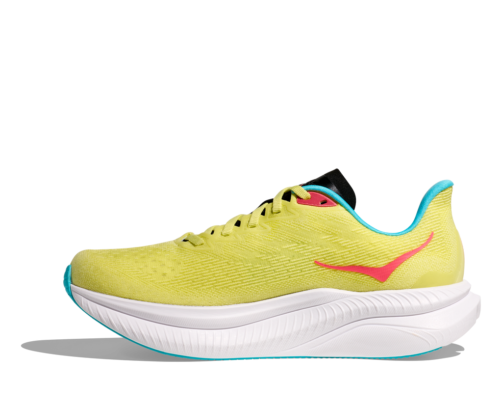 HOKA Women's Mach 6 - YUZU / CIELO BLUE