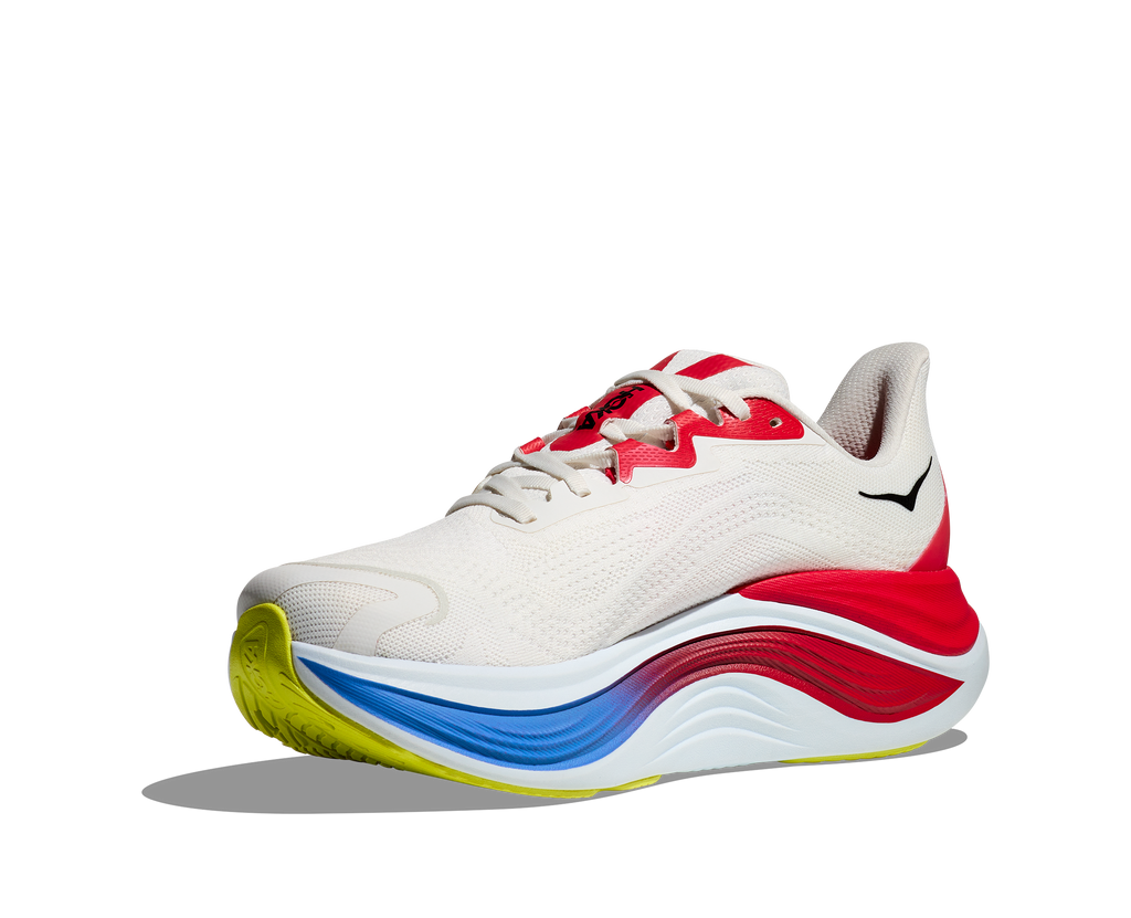HOKA Men's Skyward X - BLANC DE BLANC / VIRTUAL BLUE