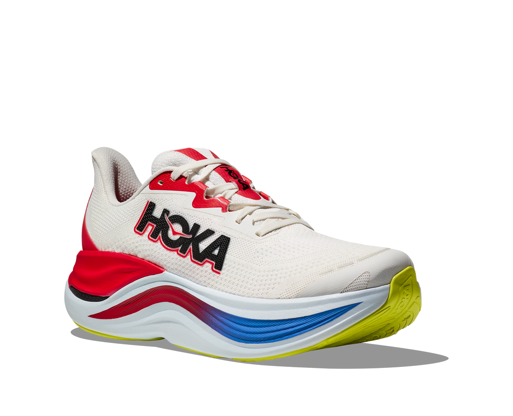 HOKA Men's Skyward X - BLANC DE BLANC / VIRTUAL BLUE