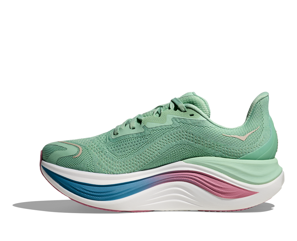 HOKA Women's Skyward X - JADEITE / DRIED ROSE