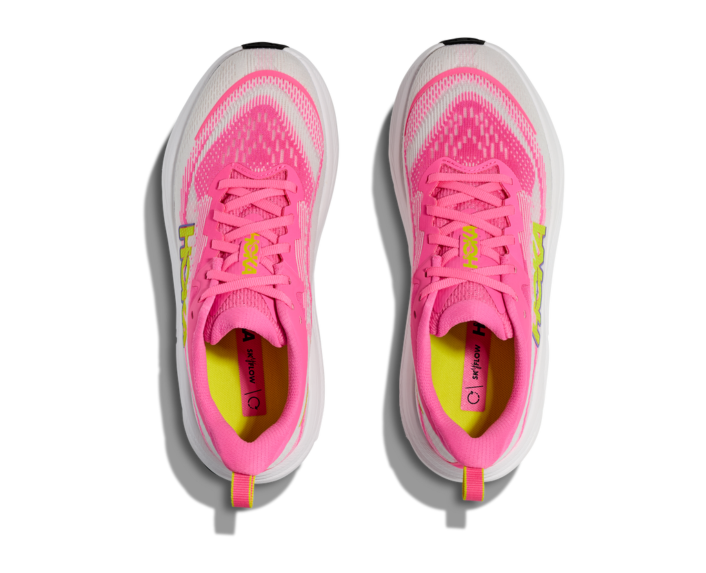 HOKA Women's Skyflow - NEON ROSE / NEON HOKA CITRUS