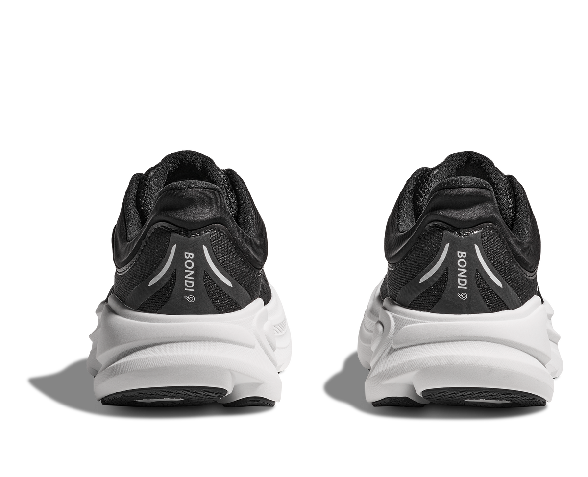 HOKA Women's Bondi 9 - BLACK / WHITE