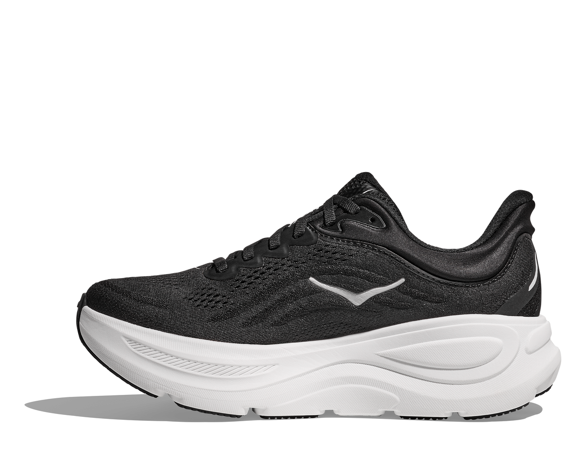 HOKA Women's Bondi 9 - BLACK / WHITE