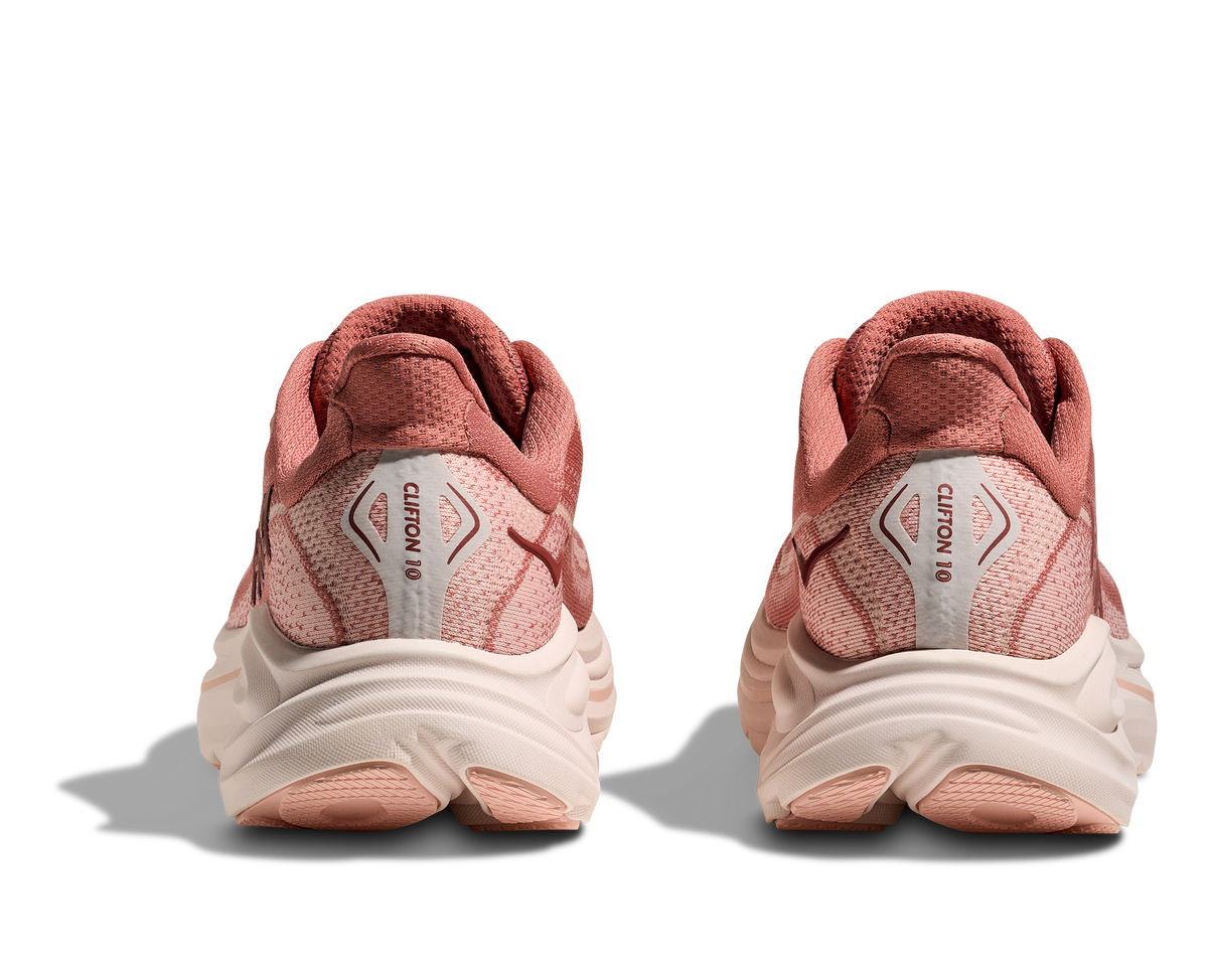 HOKA Women's Clifton 10 - BLUSH / ROSE LATTE