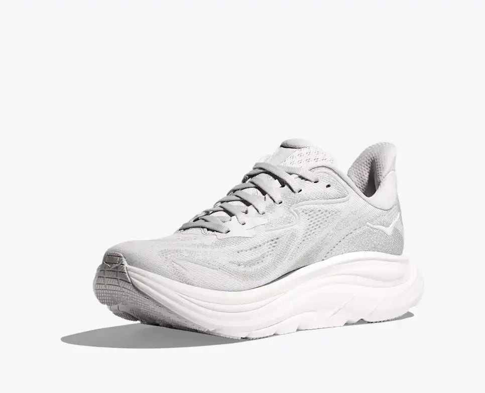 HOKA Women's Clifton 10 - COSMIC GREY / STARDUST (Wide)