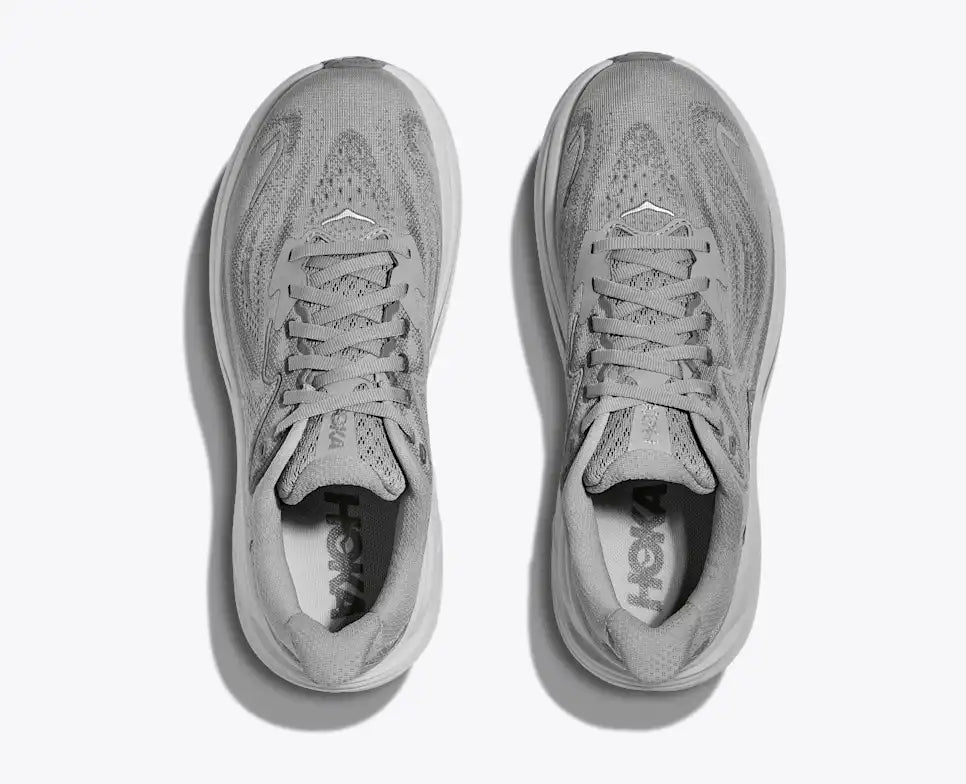 HOKA Women's Clifton 10 - STELLAR GREY / GALACTIC GREY (Wide)