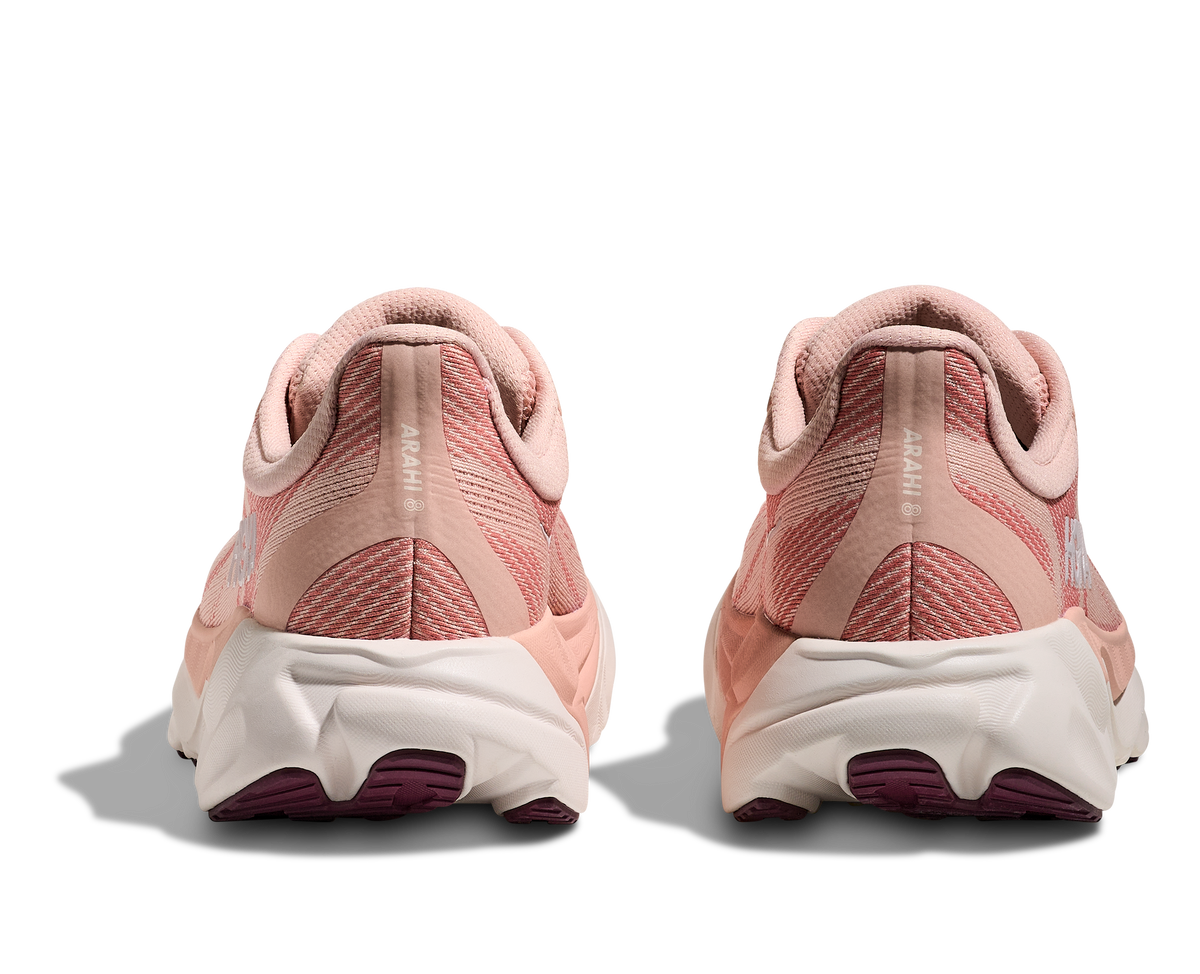HOKA Women's Arahi 8 - BLUSH / ROSE LATTE