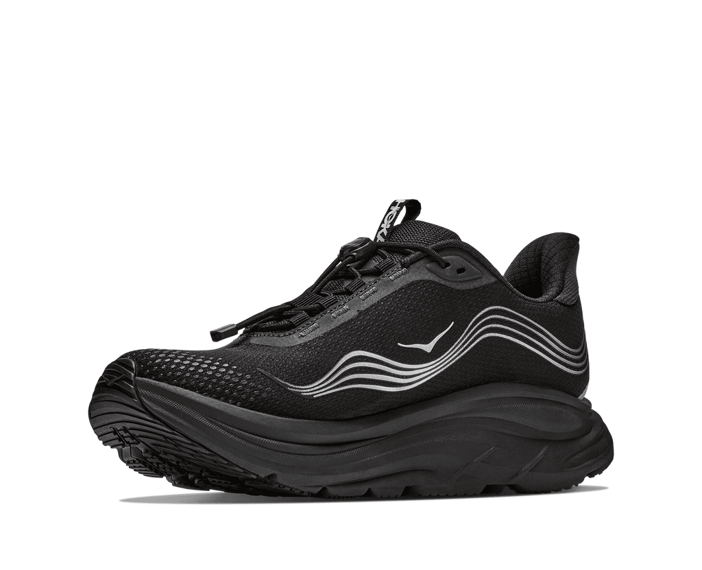 HOKA Men's Clifton 11 GTX - BLACK / BLACK