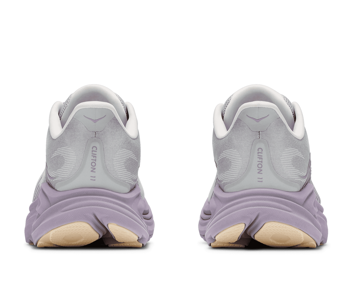 HOKA Women's Clifton 11 - STARDUST / MELLOW LILAC (Extra Wide)