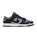 Nike Dunk Low Black Cool Grey Volt Mini Swoosh