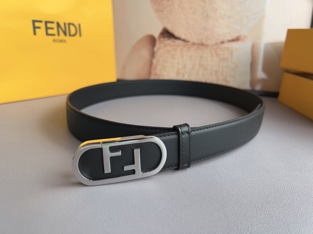 BL262 Fendi Women's 3.0 cm Leather Belt