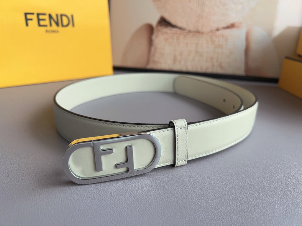 BL263 Fendi Women's 3.0 cm Leather Belt