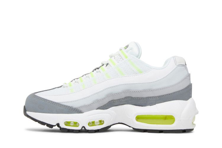 Nike Air Max 95 Recraft White Grey Volt (GS)