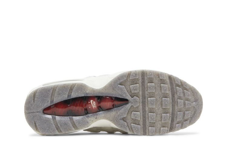 Nike Air Max 95 Light Bone Habanero Red