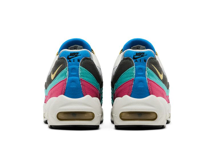 Nike Air Max 95 Air Sprung Grey Aqua Pink