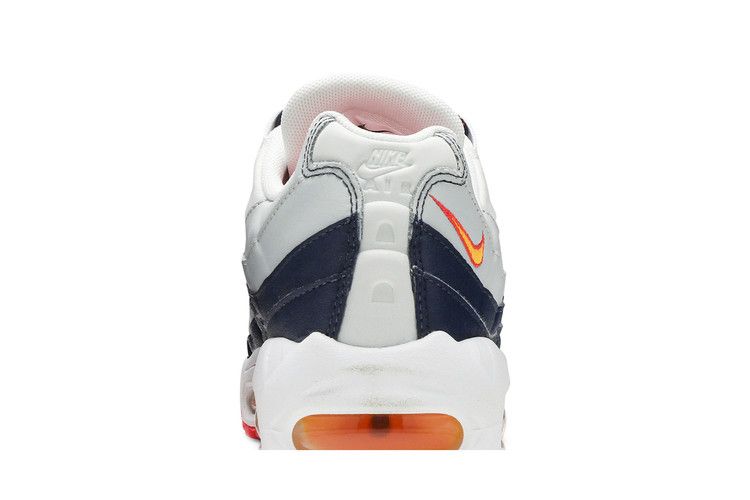 Nike Air Max 95 Midnight Navy Pure Platinum Laser Orange (Women's)