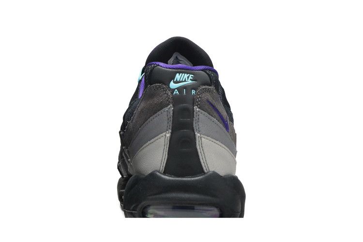Nike Air Max 95 Black Court Purple Teal Nebula