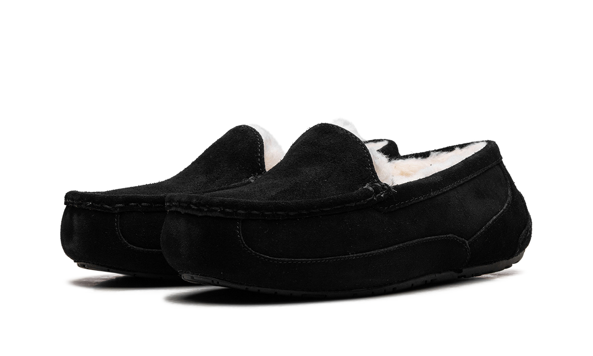 Ascot Slipper GS "Black Suede" 1120886K BLKS