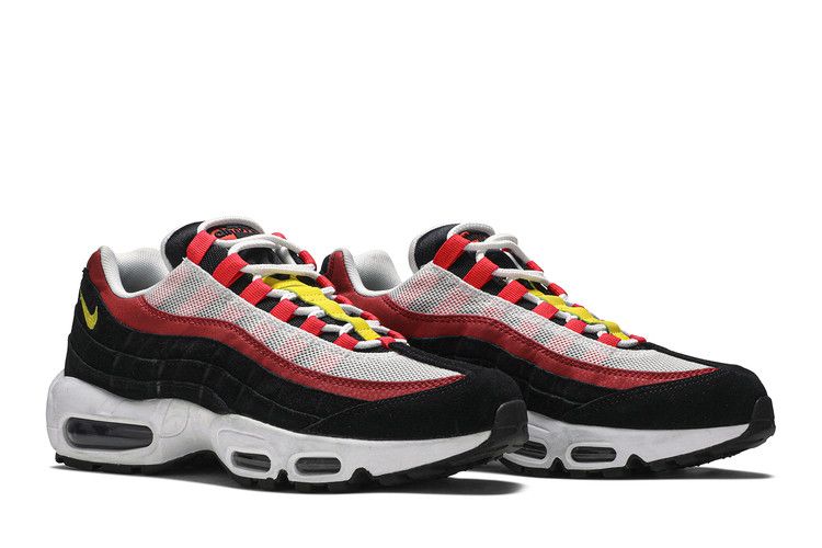 Nike Air Max 95 Black Crimson Yellow