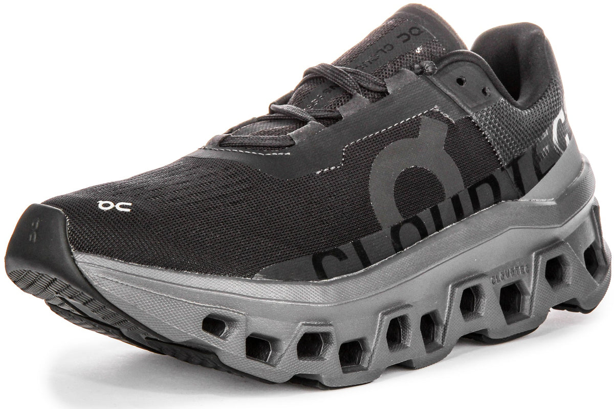 On Running Cloudmonster In Black For Women