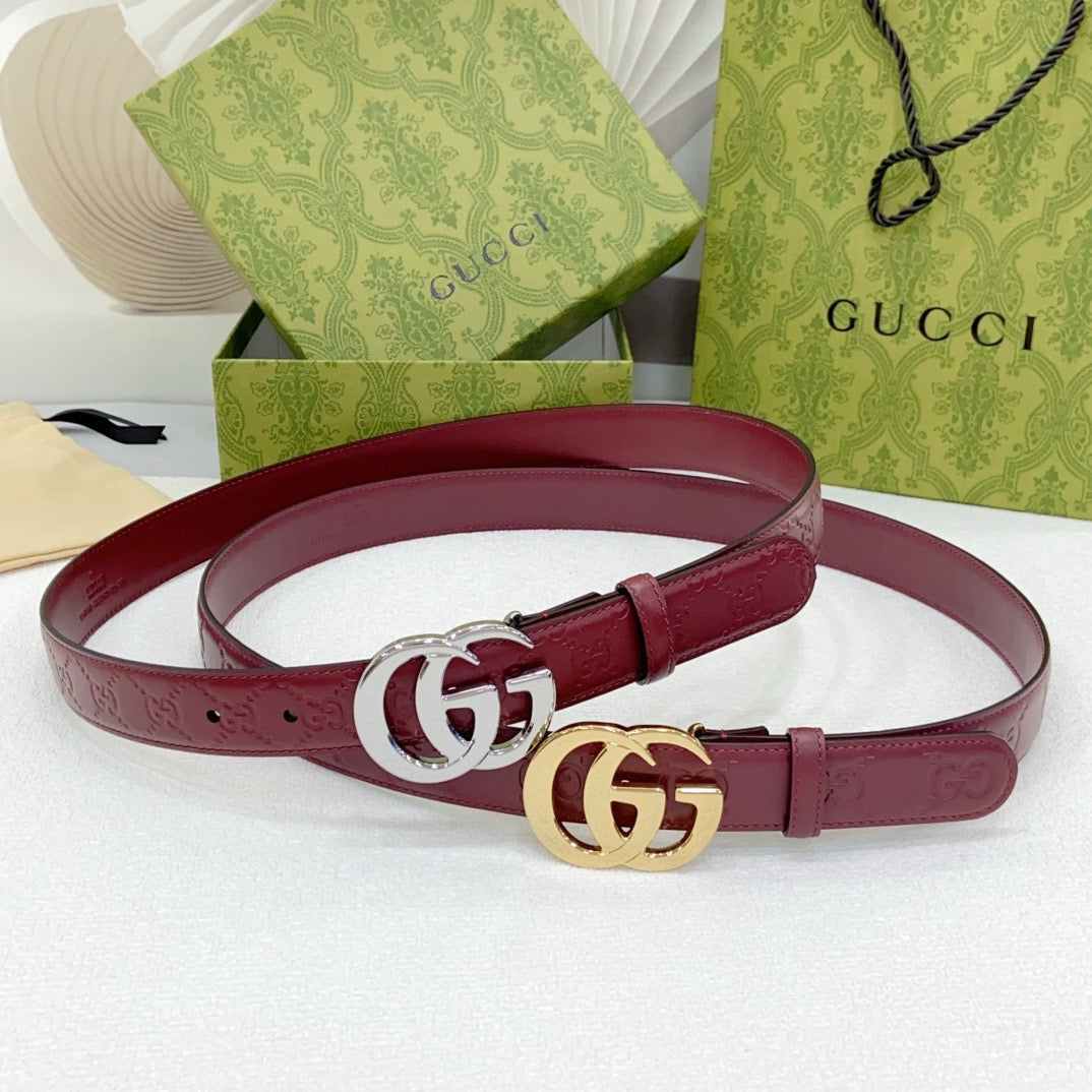 BL265 GG Marmont Thin Belt / 30mm/1.2inch