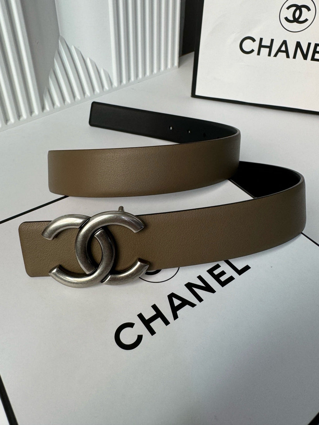 BL259 Chanel Reversible 30mm Belt