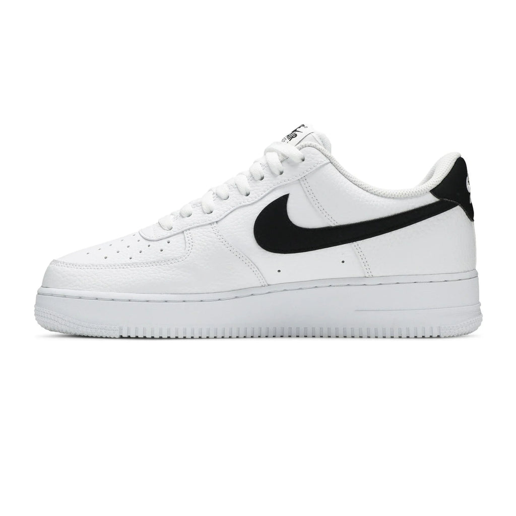 Nike Air Force 1 Low '07 'White Black Pebbled Leather' (2021)
