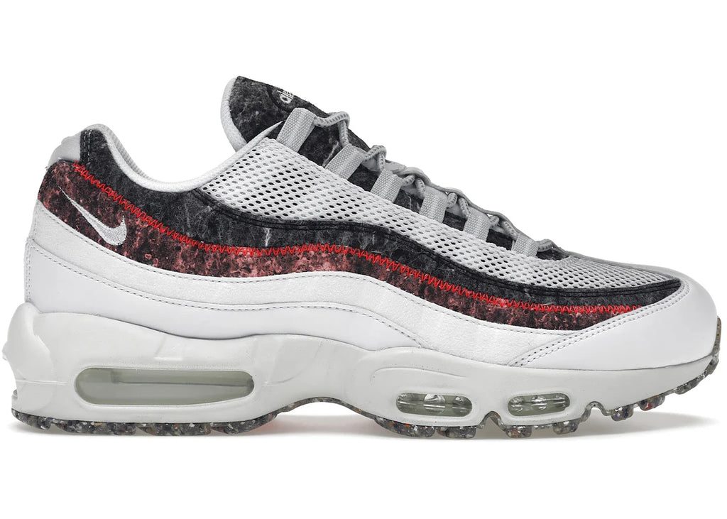 Nike Air Max 95 Crater White Photon Dust Bright Crimson