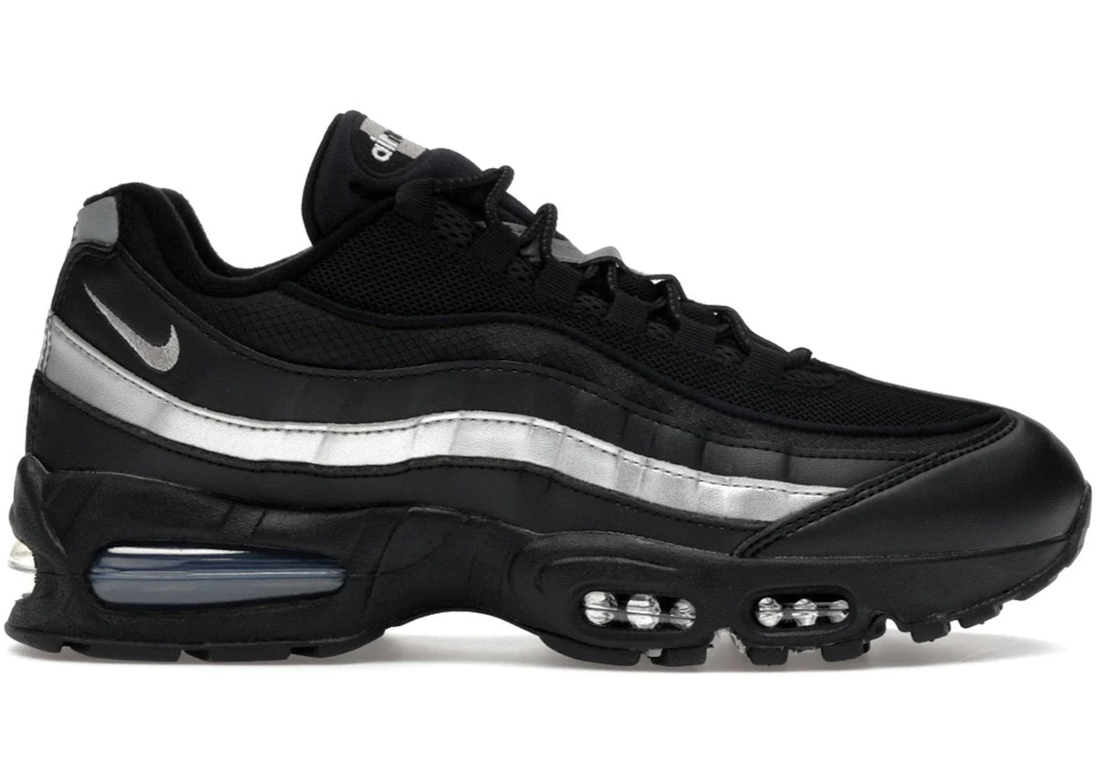 Nike Air Max 95 OG Big Bubble Black White Metallic Silver