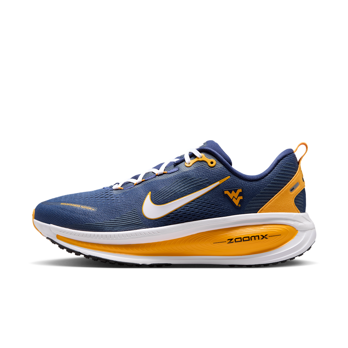 Men's College Vomero 18 (West Virginia) Road Running Shoes