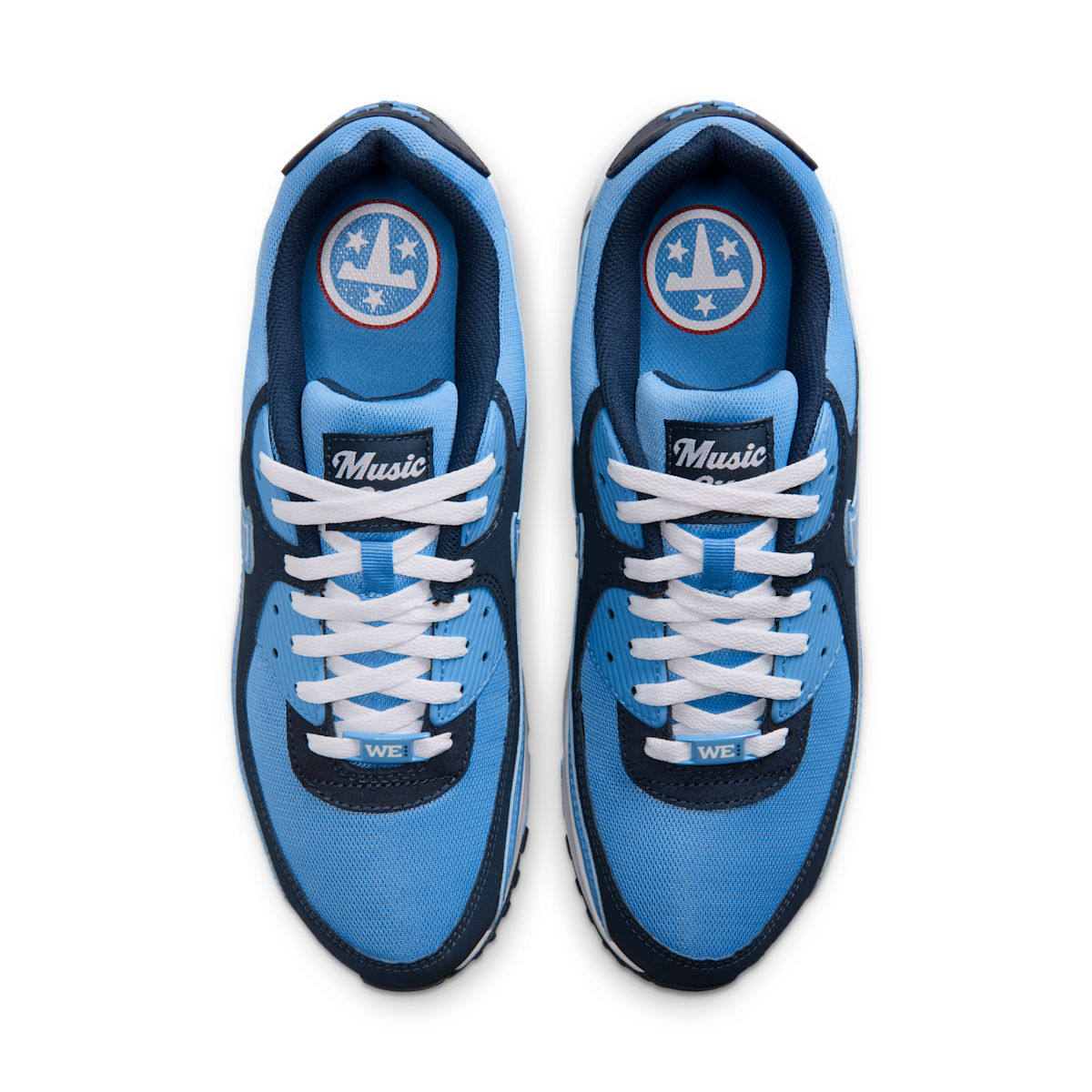 Men's Air Max 90 (Tennessee Titans) NFL Shoes