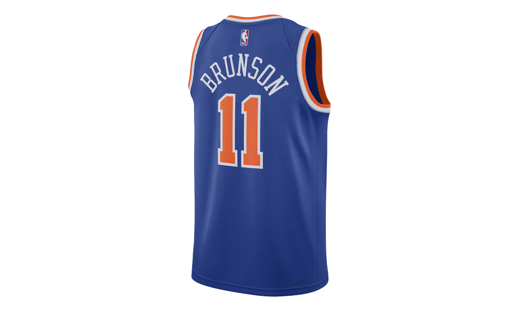 New York Knicks Jalen Brunson Icon Edition "Swingman Jersey - Blue" DN2015 498