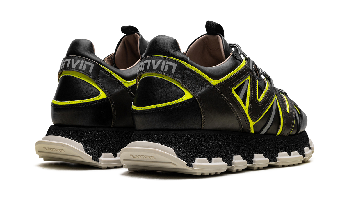 Lightning Leather Sneakers "Black" FM SKDECL MASP E19