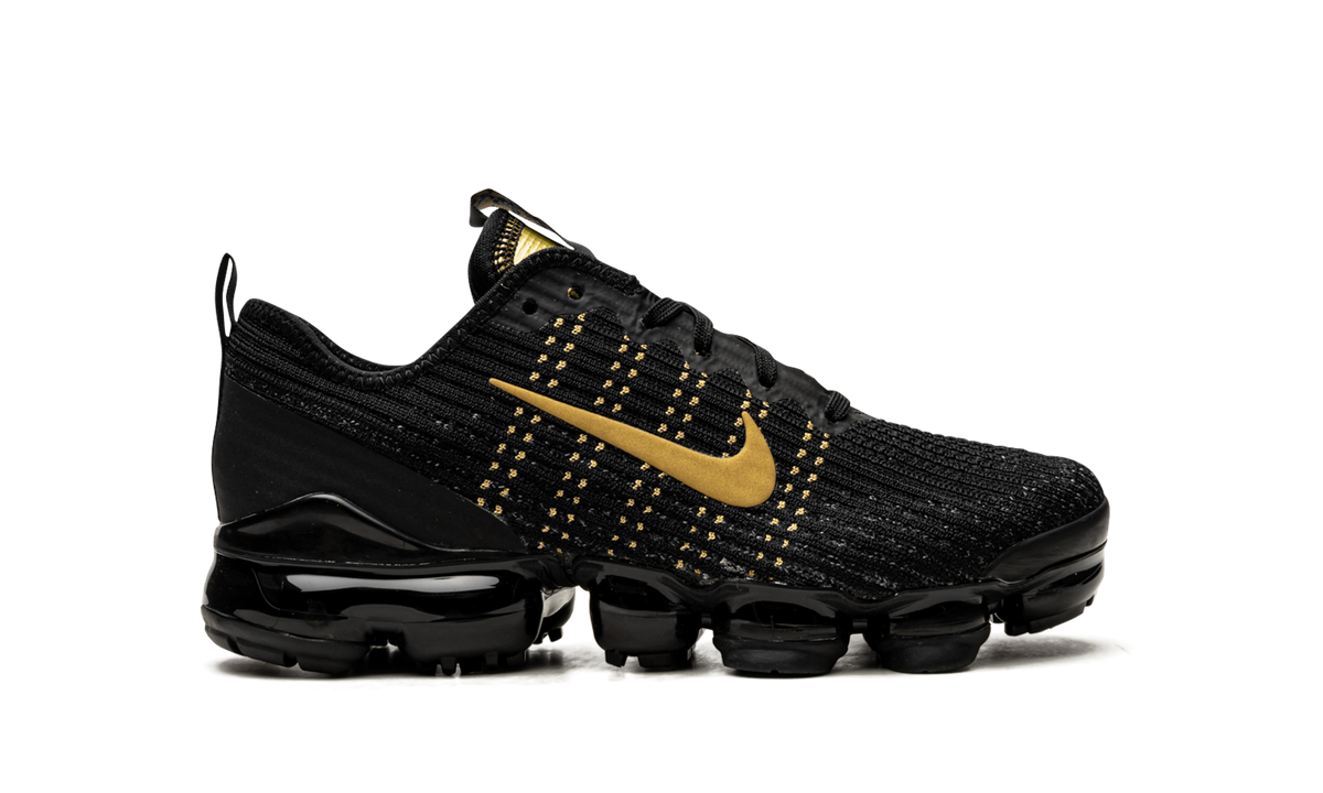 Air VaporMax Flyknit 3 GS "Black Gold" BQ5238 004