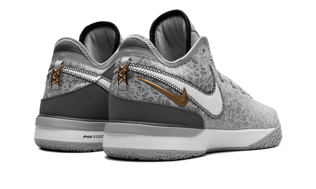 Zoom LeBron NXXT Gen "Wolf Grey Metallic Gold" DR8784 004