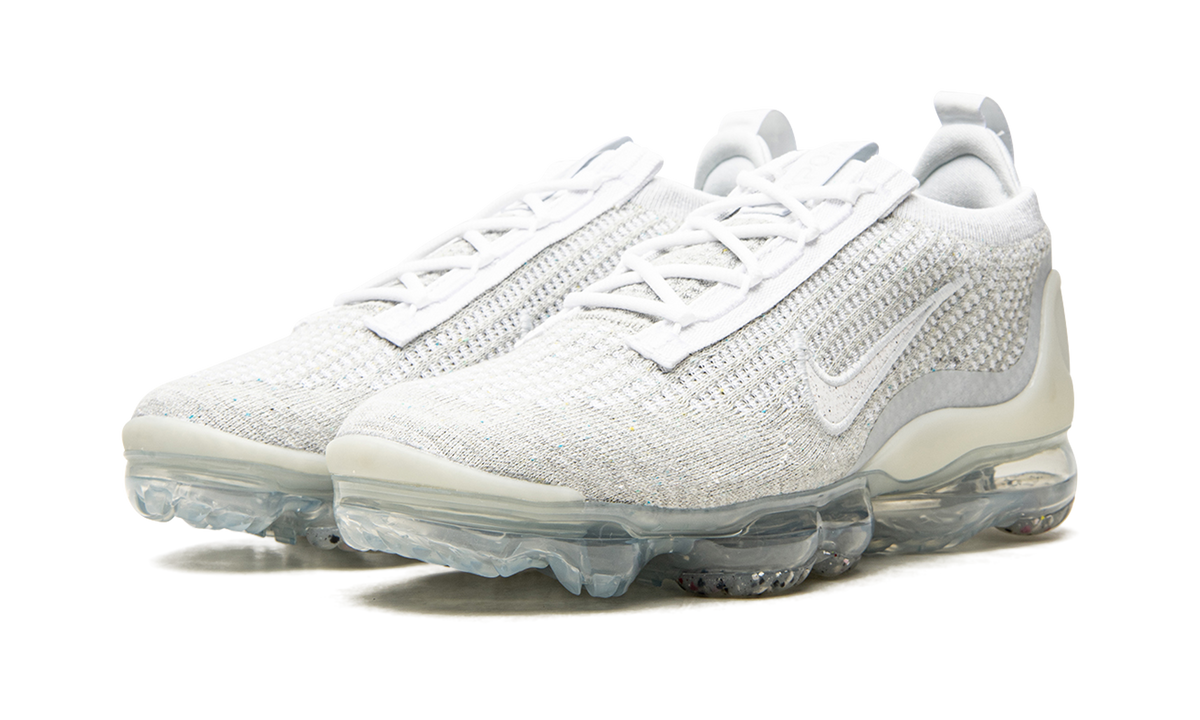 AIR VAPORMAX 2021 FLYKNIT MNS WMNS "White Pure Platinum" DC4112 100